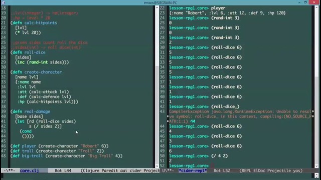 Пишем простую RPG на Clojure. Part 1