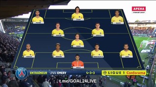 (HD) Анже – ПСЖ | Французская Лига 1 2017/18 | 12-й тур | Обзор матча