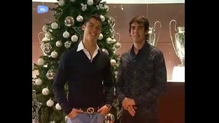 C.Ronaldo va KAK’a merry christmas real madrid