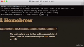 Python + Qt] – 003 Installation – MacOS X