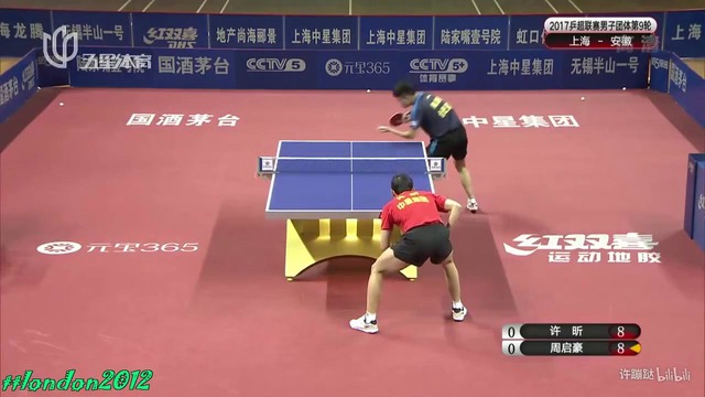 Xu Xin vs Zhou Qihao (Chinese Super League 2018)