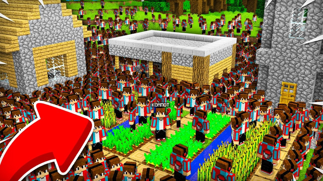 ОТКУДА В НАШЕЙ ДЕРЕВНЕ СТОЛЬКО КОМПОТОВ В МАЙНКРАФТ | Компот Minecraft
