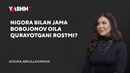 Nigora bilan Jama Bobojonov oila qurayotgani rostmi
