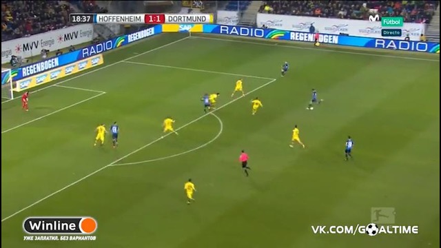 Хоффенхайм – Боруссия Дортмунд. Обзор матча. Германия. Бундеслига 2016 17. 15 тур