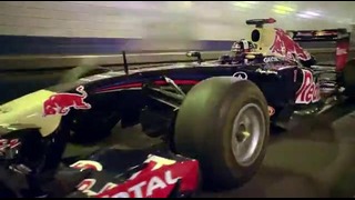 F1 Car in Lincoln Tunnel – Red Bull Racing