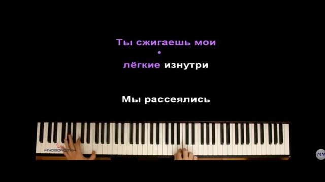 Ганвест – Никотин ● караоке PIANO KARAOKE ● ᴴᴰ + НОТЫ & MIDI