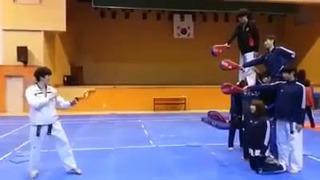Taekwondo 1080 kick