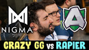 NIGMA vs Alliance — CRAZY GG vs Rapier