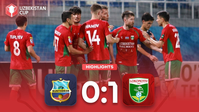 O’zbekiston kubogi 1/8 final. Bunyodkor – Lokomotiv bahsida kiritilgan gol va xavfli vaziyatlar