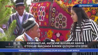 "Xalqaro baxshichilik san’ati" festivalida qadimiy milliy buyumlar