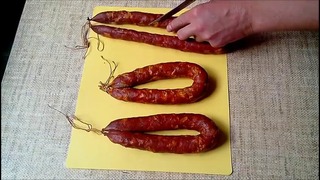Домашняя колбаса Рецепт приготовления