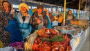 УЗБЕКИСТАН! Зимний КИШЛАЧНЫЙ БАЗАР! Почему нет людей?! Цена на МЯСО! Шашлык, ПЛОВ! Яхны! Много РЫБЫ