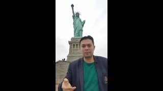 Отабек Махкамов о Статуе Свободы в Нью-Йорке