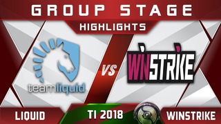 Highlights Liquid vs Winstrike (3 день) TI8 The International 2018 17.08.2018