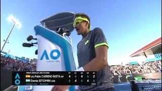 Денис Истомин – Пабло Карреньо-Буста | Australian Open 2017