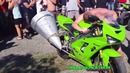 Самый неадекватный глушитель. Выхлопная система. Звук выхлопа