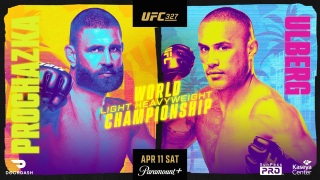 UFC 327: Prochazka vs Ulberg (ОСНОВНОЙ КАРД) 12.04.2026 | Иржи Прохазка — Карлос Ульберг