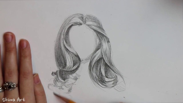 Основы рисования Волос карандашом 2 Часть