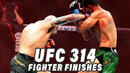 UFC 314 Fighter Knockouts & Submissions