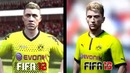 Сравнение лиц fifa 12 и fifa 13
