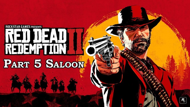 Прохождение Red Dead Redemption 2 на английском языке. Часть 5 – Saloon