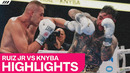 Damian Knyba knocks down and beats Andy Ruiz Jnr | Matchroom Boxing