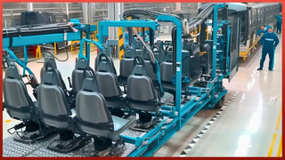 Bus Mass Production Process in a $35 Billion Industry | Amazing Manufacturing Process