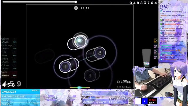 RyuK Roasts Sotarks! Beasttroll Jinx Himself! – osu! Stream Highlights #54