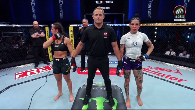 UFC Fight Night 276: Allen vs. Costa (ПРЕДВАРИТЕЛЬНЫЙ КАРД) 17.05.2026 | Арнольд Аллен — Мелкизаэл Коста
