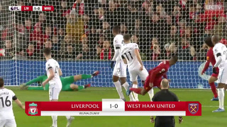 Liverpool v West Ham EPL 2019/20 Replayed
