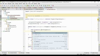 Android Studio Tutorial – 78 – Working with Material Tab Layout