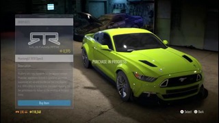 Need For Speed 2015 – Ford Mustang GT Customization (PS4)