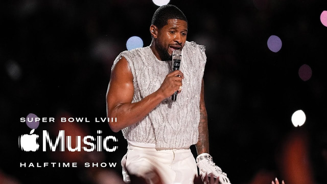 Шоу Usher в перерыве Apple Music Super Bowl LVIII