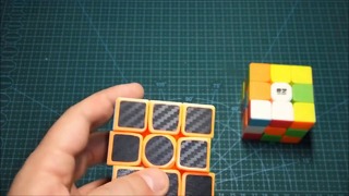 Два кубика Рубика 3x3 – Дорого, богато, даже наклейки из карбона