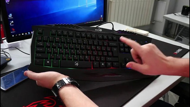 Обзор Игровой Клавиатуры ✔ Genius Scorpion K220
