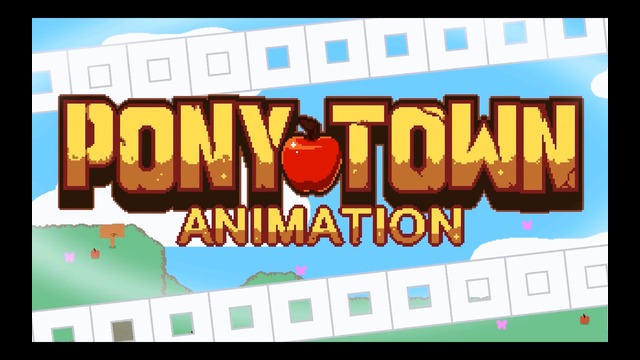 Pony Town Animation- He got my slice of pizza