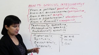 How to talk about a topic intelligently