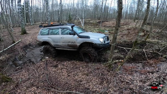 Offroad Family. Знакомимся с папой? TLC105 на портальных мостах)