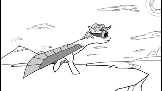 On the wings of steel (ANIMATIC)