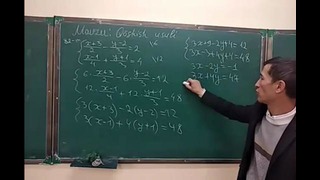 8-sinf Algebra 7-mavzu Qo`shish usuli