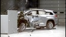 2016 Toyota Highlander small overlap IIHS crash test