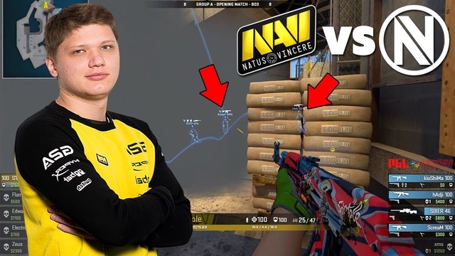 Симплу Смок не Помеха ⁄⁄ NaVi Дают Крутой Камбэк против Team Envyus