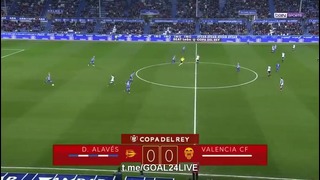 (480) Алавес – Валенсия | Кубок Испании 2017/18 | 1/4 финала | Обзор матча
