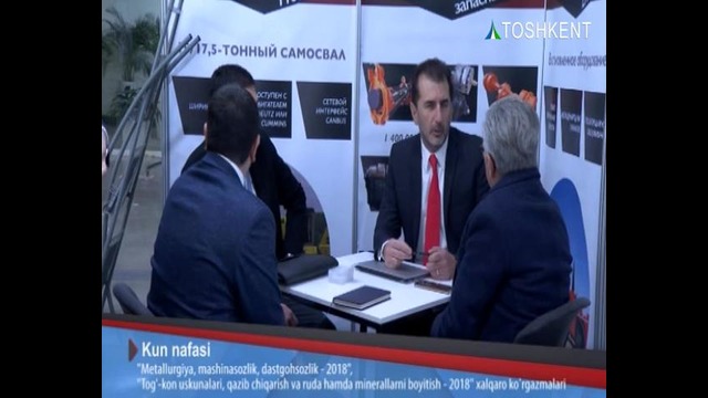 No comment: MiningWorld Uzbekistan&Machinery Central Asia 2018