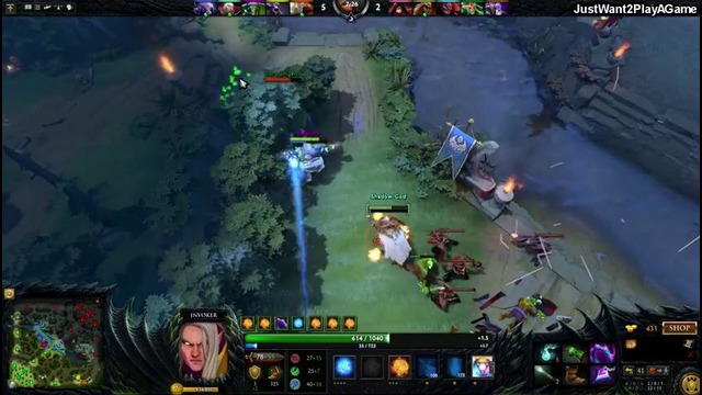 Dota 2 Miracle- Dendi MindControl vs Madara & KingR Instant Karma