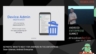 What is next for Android in the Enterprise