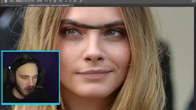 Pewdiepie- – модели без макияжа. {русская озвучка