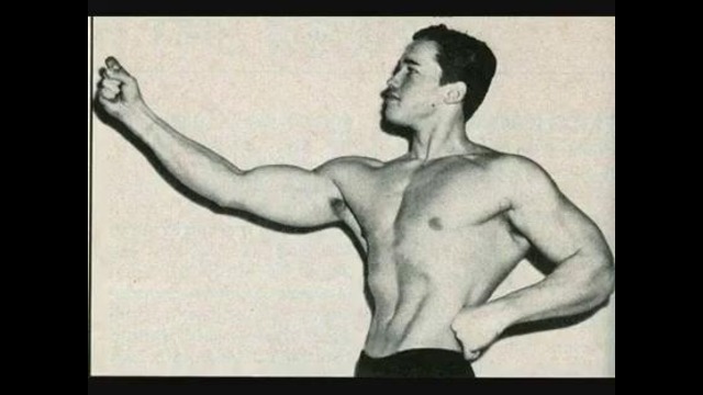 Молодой Arnold Schwarzenegger в 16-20 лет