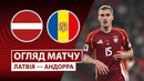 Латвия – Андорра | Европейская квалификация ЧМ-2026 | 7-й тур | Обзор матча