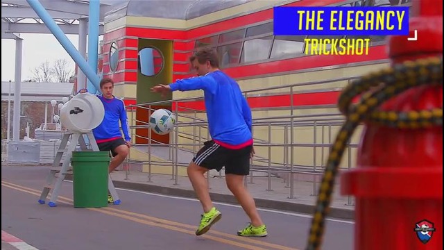 Football Amazing Trickshots – In One Day! ★ SkillTwins